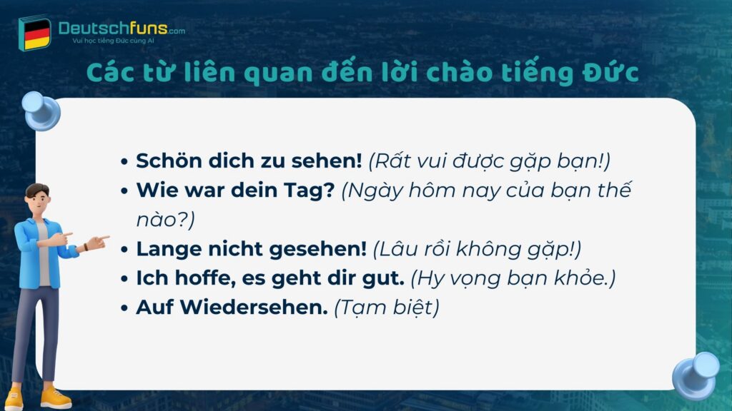 chào hỏi bằng tiếng đức