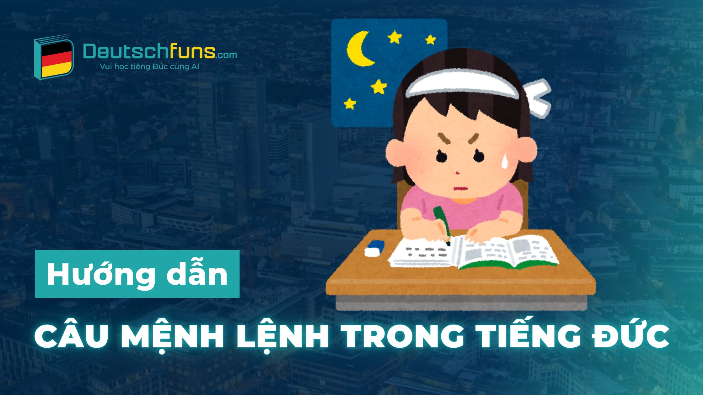 câu mệnh lệnh trong tiếng đức