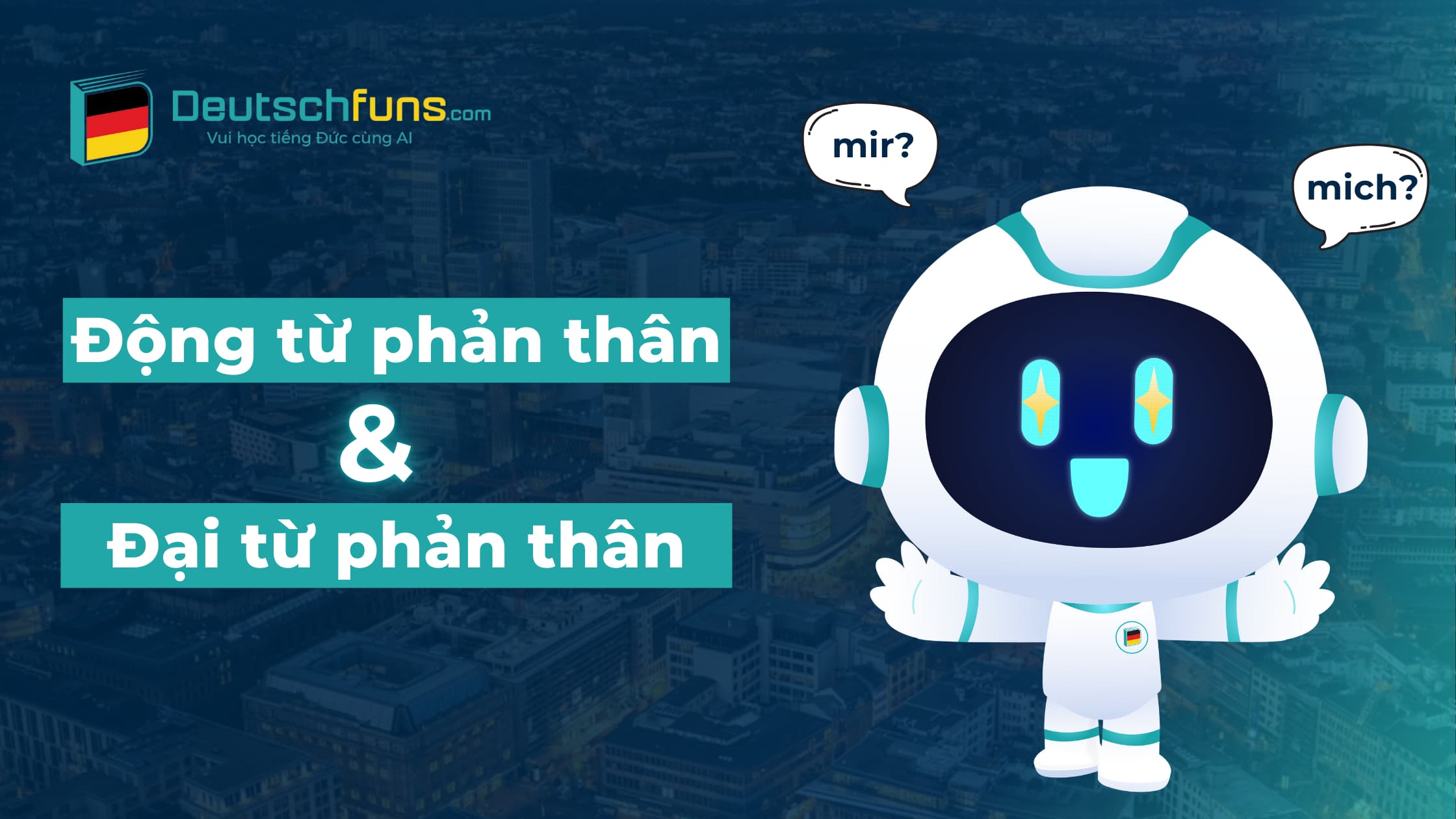 động từ phản thân trong tiếng đức