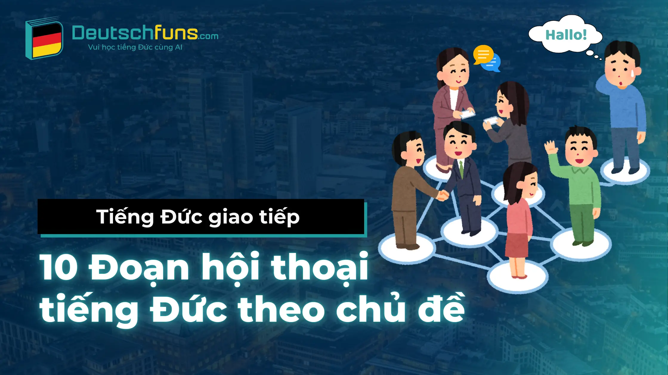 hội thoại tiếng đức