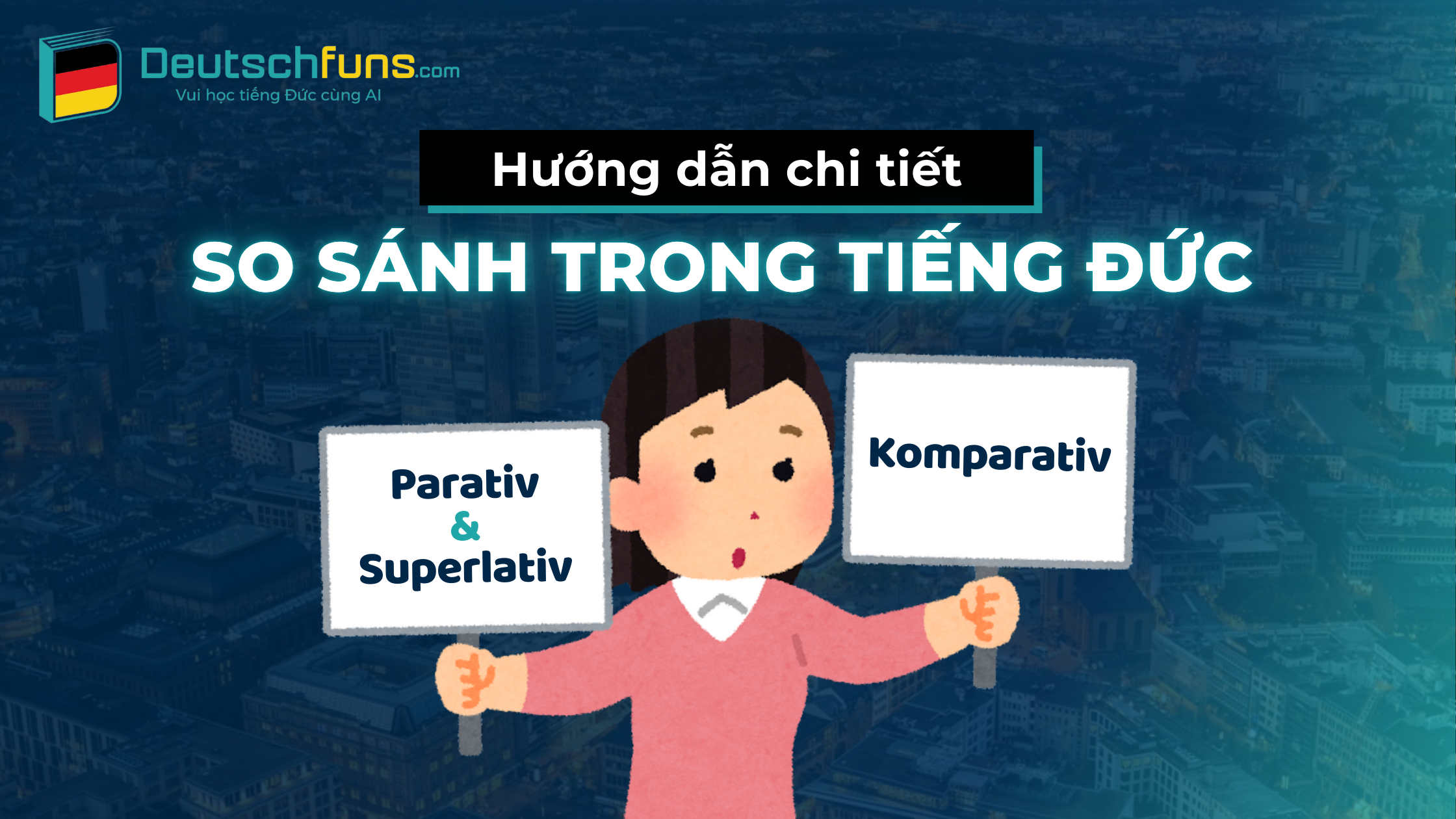 so sánh trong tiếng đức