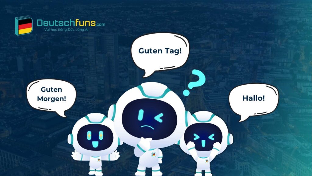 xin chào tiếng đức