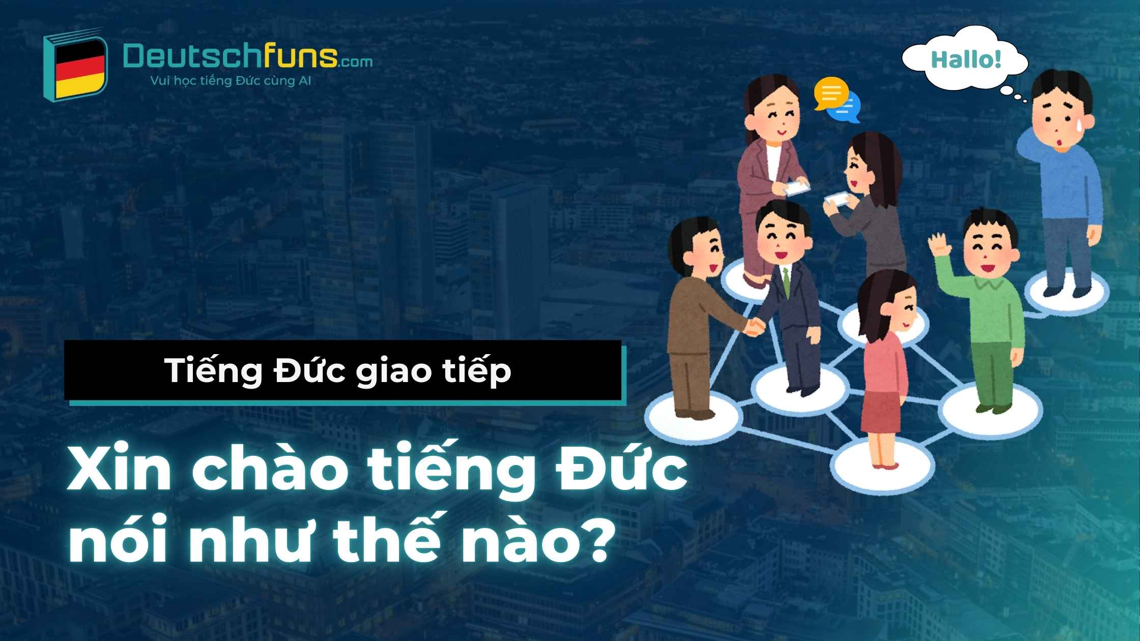 xin chào tiếng đức