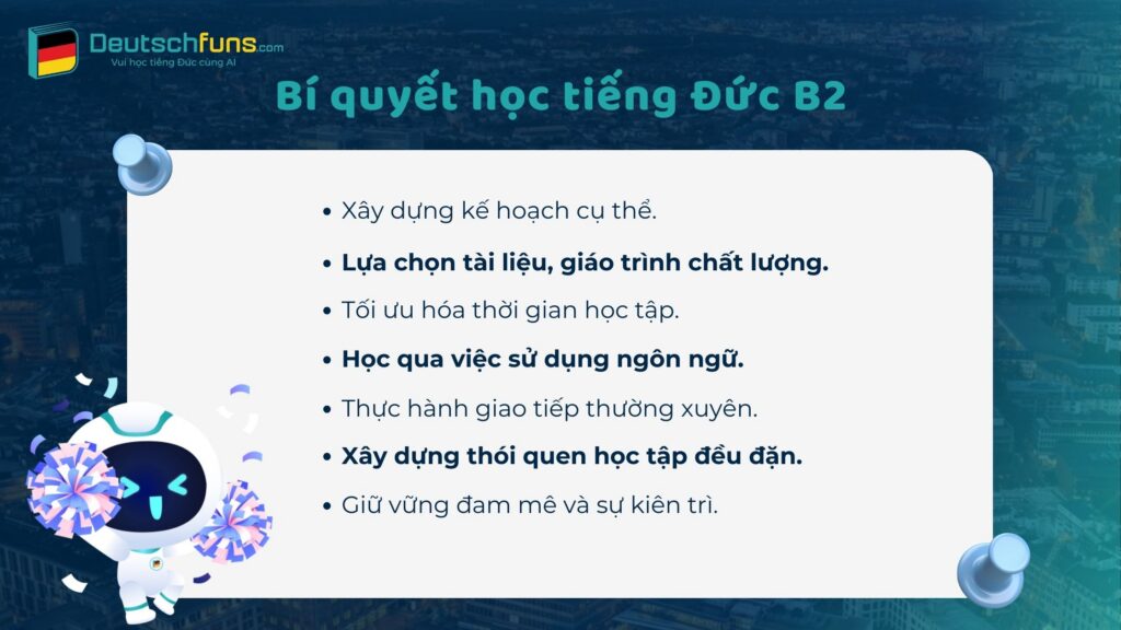 học tiếng đức b2
