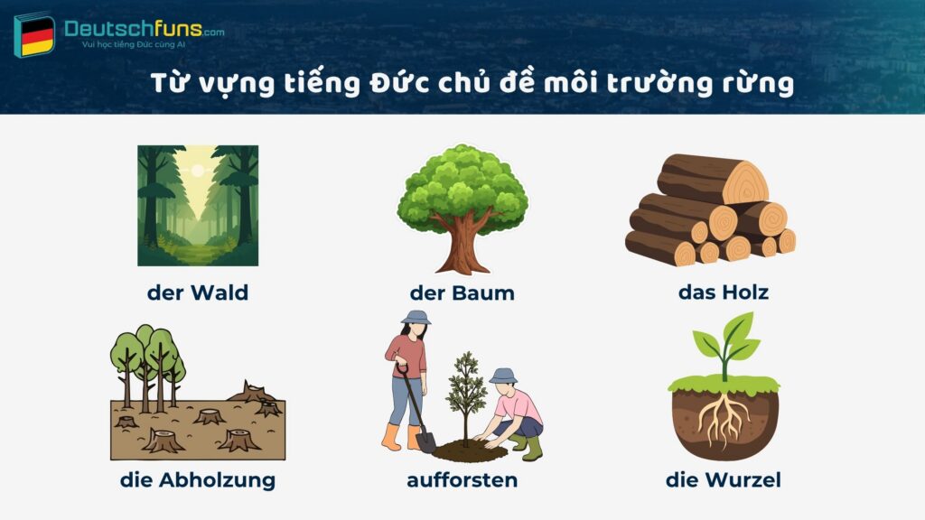 từ vựng tiếng đức chủ đề môi trường