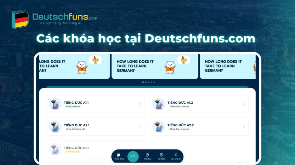 tiếng đức cơ bản online