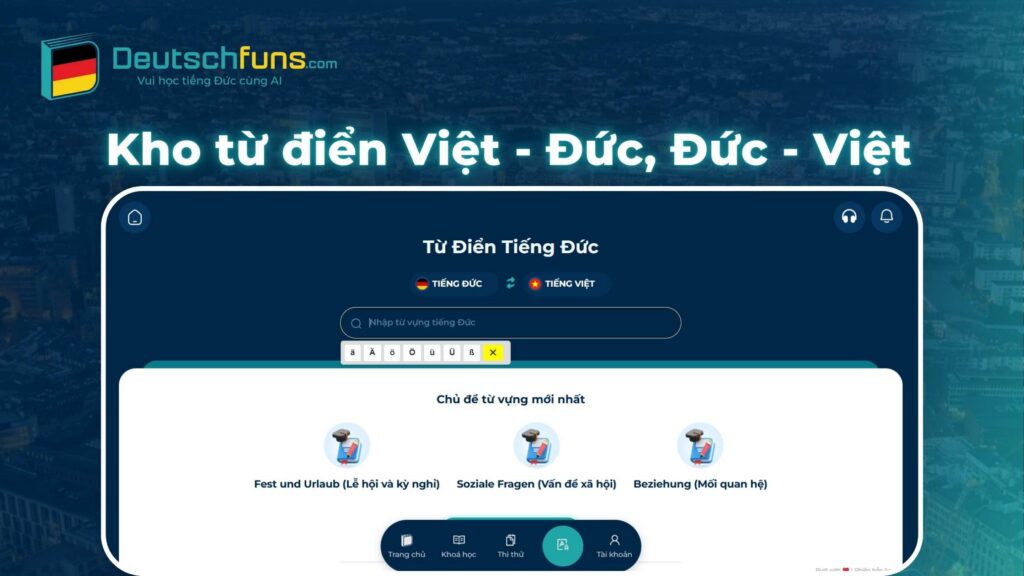 tiếng đức cơ bản online